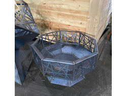 Костровая чаша из металла