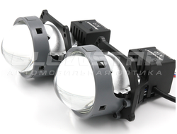 Билед модули Aozoom A10 Unicorn 3.0 дюйма, 2 чипа, 5500К, 12V, 58W/66W, крепление 3R (комплект, 2шт)