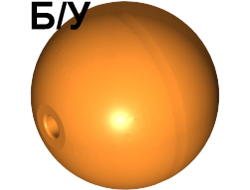 ! Б/У - Ball, Bionicle Zamor Sphere, Trans-Orange (54821 / 4297030) - Б/У