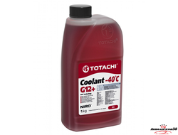Антифриз TOTACHI NIRO COOLANT G12+ красный -40 1кг.