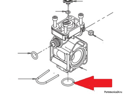 Уплотнительное кольцо 2,62х22,22 130