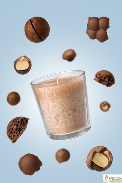 Ароматическая свеча с ароматом "Орех в шоколаде"