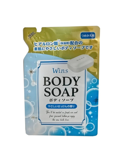 Крем-мыло для тела Nihon Wins Body Soap с гиалуроновой кислотой (340 г)