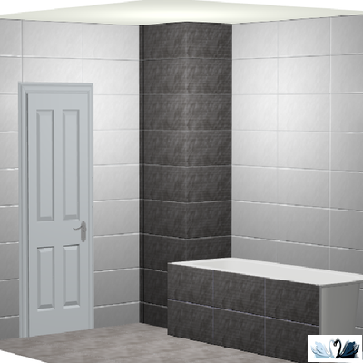 Плитка напольная Belani Борнео серый 41,8 х 41,8 см природный дизайн Береза керамика