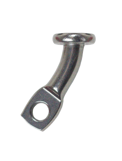 Палец изогнутый со стопорным язычком из нержавеющей стали для оттяжки гика Optiparts EX2147 5.5мм