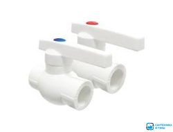 Кран шаровый VALFEX 20 белый