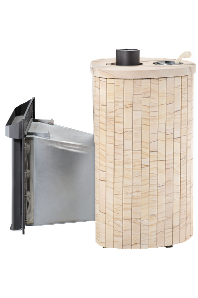 Печь Ферингер Малютка ПФ Окаменевшее дерево наборный до 18 м3