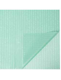 Пленка флористическая "Письмо" 58*58см 20шт Зеленый ПЛ31/3
