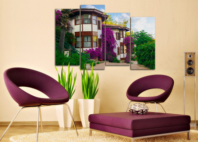 Модульная картина "Отель Летуния"