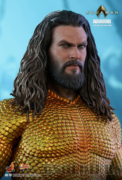 1 6 scale Aquaman Jason Momoa MMS518 Hot Toys