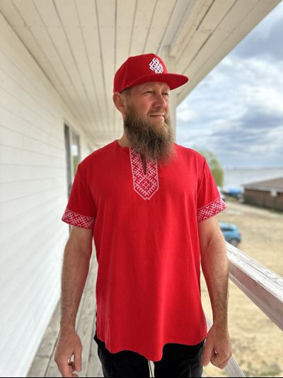 Кепка "Белобог" (красная)