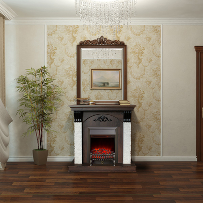 камин Corfino NT с очагом Fobos