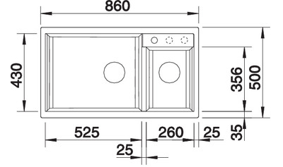 Мойка Blanco Metra 9, 515050