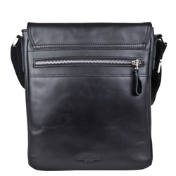 Кожаная мужская сумка Pontevico Premium black (арт. 5080-51)