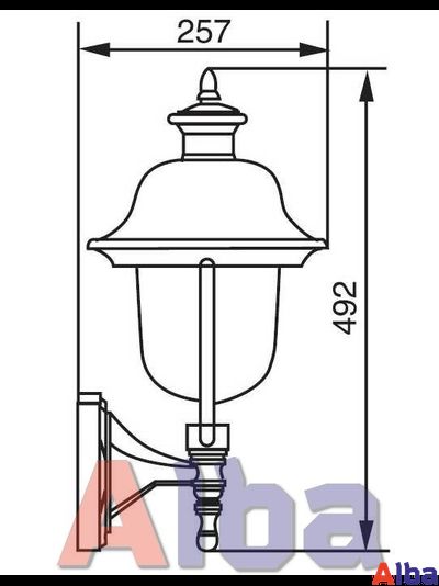 Madrid 84301Парковый светильник