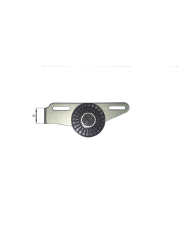 Натяжной ролик приводного ремня (оригинал) для Рено Сандеро 2 (- AC)