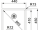 Мойка Franke Box BXX 210/110-40