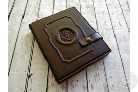 мужской ежедневник - органайзер из натуральной кожи