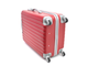 Пластиковый чемодан ABS красный размер L