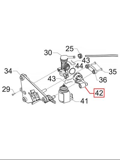 Разъем клапана V2 для кофемашины Saeco Phillips 11007565