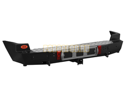 Задний силовой бампер серии Трофи на Chevrolet NIVA 2002-2020 (03.117.01)