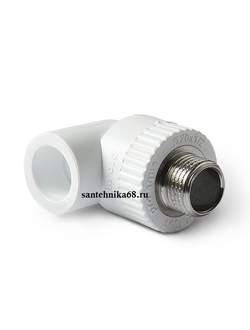 Уголок PP-R комбинированный с наружной резьбой Pro-Aqua