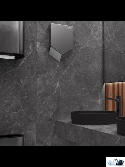 Керамогранит Ocean Ceramic Rocky black pro графитовый 80 x 80 см матовый