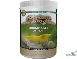 Dennerle Shrimp King Salt GH+/KH+ - минеральная соль для подготовки воды в аквариумах с пресноводными креветками, 200г