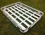 Корзина экспедиционная алюминиевая для багажника с прямоугольными поперечинами (025) (Тайвань)