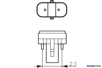 Osram PURITEC HNS S 7w G23