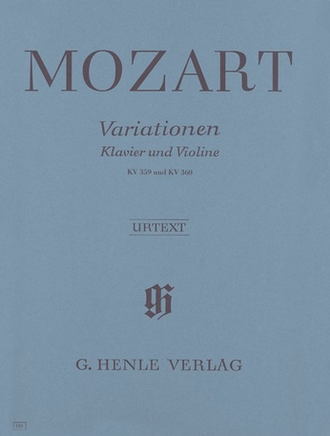 Mozart Variations for Piano and Violin