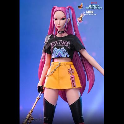 ПРЕДЗАКАЗ - Мира ("Кейпоп-охотницы на демонов") - Коллекционная ФИГУРКА 1/6 Mira KPop Demon Hunters (TMS177) - Hot Toys ?ЦЕНА: 30900 РУБ.?