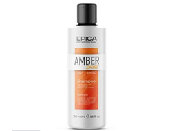 "EPICA Professional" Amber Shine ORGANIC Шампунь для восстановления и питания, 250 мл (Эпика)