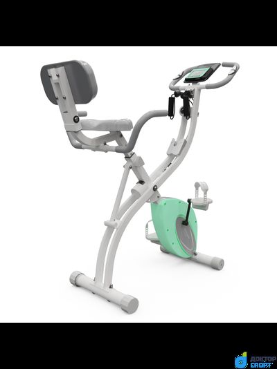 Велотренажер X-Bike DFC DavCreator, бело-зеленый