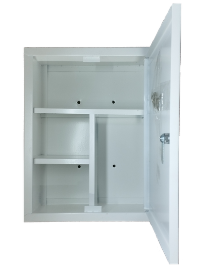 Металлическая аптечка для медикаментов