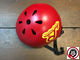 Защитный шлем TD-S11B red Шлем регулируемый, размер XS