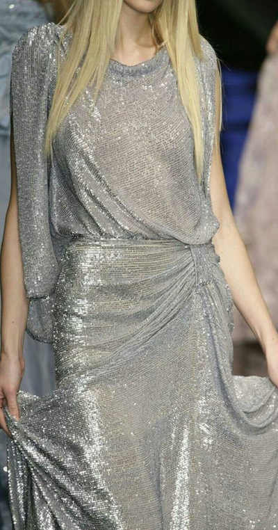 Хамелеон  Цвет 21 Серебро с фиолетом Кусок 1,10 метра