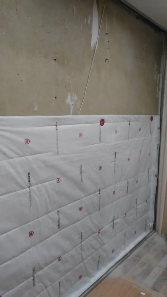 Крепление матов "Термозвукоизол Форте" на "Дюпель-гриб"