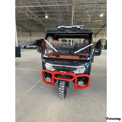 Грузовой электротрицикл с кабиной ASL Кабина 1800 72V 68Ah