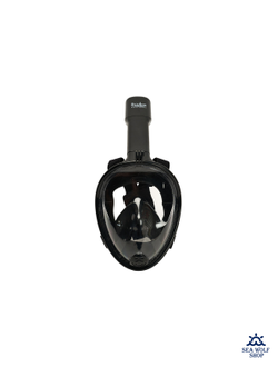 Маска полнолицевая Scuba Brothers Venom black с креплен. д/камеры S/M