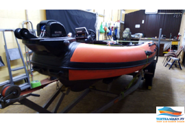 RIB Navigator 450R консоль +лебедка . Мотор Yamaha 30 лс.