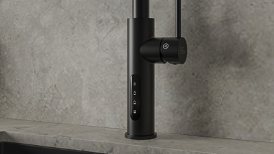 Система мгновенного кипячения воды с газацией и охлаждением 5в1 AQUAHOT ASPEN BM (черный матовый)