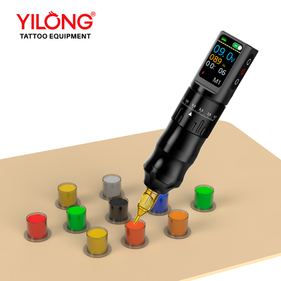 Беспроводная тату машинка Yilong Alligator Strokes 2.7-4.5mm Black