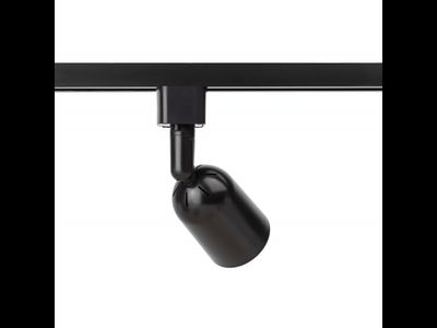 ЭРА светильник трековый на шинопровод под лампу GU10 TR41 BK 1-фаз. 60х84 черный алюм. 0113
