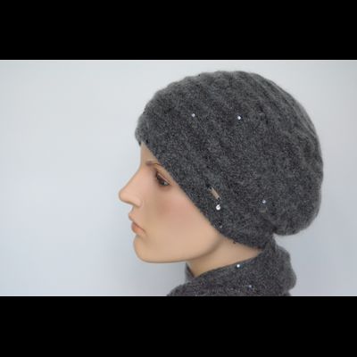 Vizio Италия 8067 B берет темно-серый цвет фото