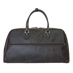 Кожаная дорожная сумка Normanno brown (арт. 4007-02)