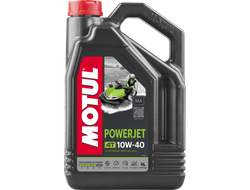 Масло моторное для 4-x тактных двигателей Motul 10W40 POWERJET 4T SJ - 4 Л (105874)