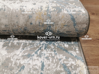 КОВРОВАЯ ДОРОЖКА AJMAL LP 320 GREY-BLUE / ширина 1.6 м