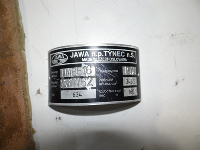 Техпаспорт Ява 634 (78 года)