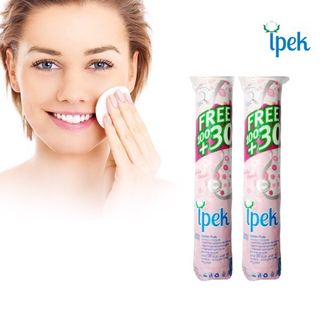 Ipek ბამბის დისკები 120 ც. და ბამბა 50 გრ. საბითუმო და საცალო